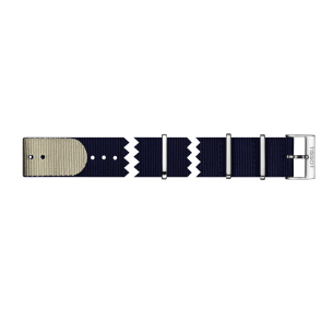 Pasek do zegarka Tissot T604039714 Nylon/perlon Dwubarwny 21mm