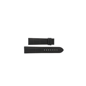 Tissot horlogeband T063.610.36.038.00-T610031949 Leder Donkerbruin 20mm + bruin stiksel