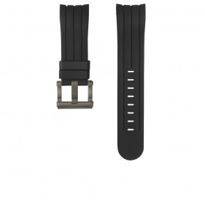 Pasek do zegarka TW Steel TWB160 Krzem Czarny 22mm