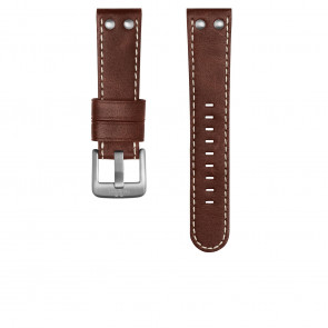 Pasek do zegarka TW Steel TWS21 Skórzany Brązowy 22mm