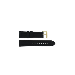 Pasek do zegarka Guess W0798G3 / Jet Men s Sport Gumowy Czarny 22mm