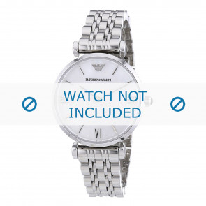 Pasek do zegarka Armani AR1682 Stal nierdzewna Stal 14mm