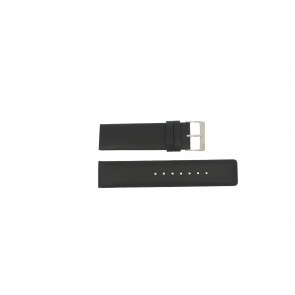 Danish Design horlogeband IV13Q843 Leder Zwart 26mm 