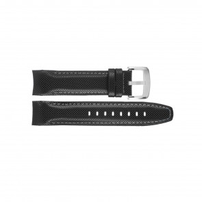 Pasek do zegarka Jaguar J650-1 LD / J689-1 / J680-40 / 680-1 Skórzany Czarny 22mm