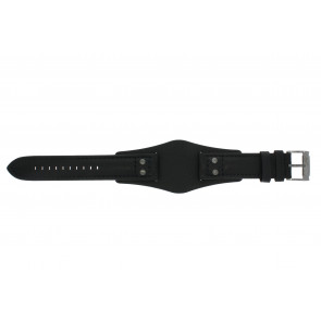 Pasek do zegarka Fossil JR1472 Skórzany Czarny 22mm
