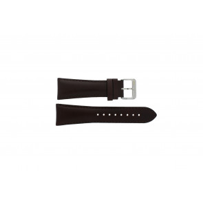 Lacoste horlogeband 2010432 / LC-28-1-14-0125 Leder Bruin 26mm + bruin stiksel