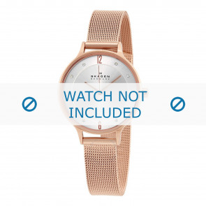 Pasek do zegarka Skagen SKW2151 Milanese Róża 12mm