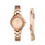 Fossil horlogeband ES4337SET / ES4337 Staal Rosé