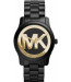 Pasek do zegarka Michael Kors MK6057 Stal nierdzewna Czarny 20mm