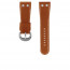 TW Steel horlogeband TWB71 / TW71 Leder Cognac 30mm + wit stiksel