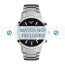 Armani horlogeband AR2434 / AR2448 Staal Zilver 22mm