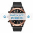 Diesel horlogeband DZ4445 Leder Zwart 26mm + zwart stiksel